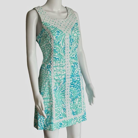 Lilly Pulitzer Mila Shift Dress Size 6 - Picture 3 of 8